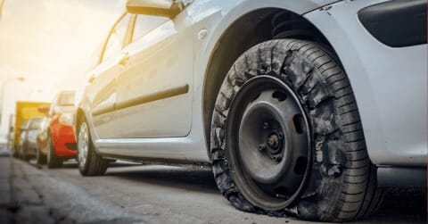 tyre-burst